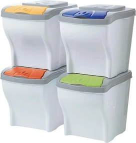 BAMA Odpadkový kôš POKER 4 x 20 l