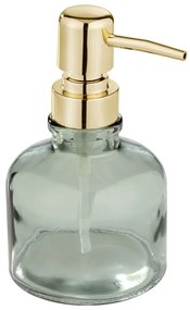 Sklenený dávkovač mydla v mentolovej farbe 200 ml Atessa – Wenko
