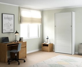 Výklopná posteľ RELL 200x90 cm biela