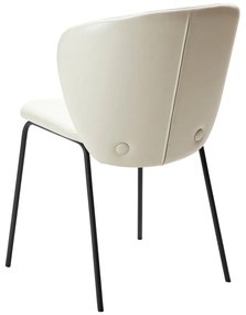 Krémovobiela jedálenská stolička Stay – DAN-FORM Denmark