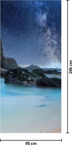 Fototapeta na dvere - Pláž (95x205cm)