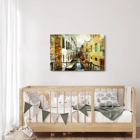 Obraz - Ulička v Benátkach (90x60 cm)
