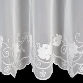 ZÁCLONA NA KRÚŽKOCH LETI 350X160 CM KVETY