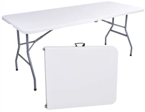 Cateringový stôl do záhrady rozkladací Šírka: 70 cm | Dĺžka: 153 cm