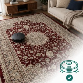 Angel Carpet, Kusový koberec Sultan 12 Red, 120x170, červená, kancelária