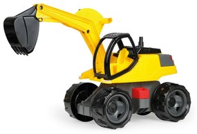 Lena Bager žltočierny Giga Trucks plast 80cm v krabici 70x35x29cm 02141