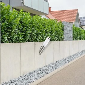 Rabalux 8266 - Vonkajšie svietidlo so senzorom INOX TORCH 1xE27/25W/230V IP44