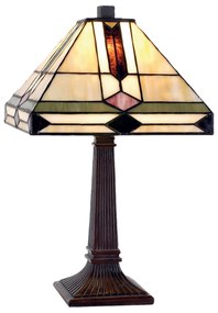Moderná Tiffany lampa stolná 30*37