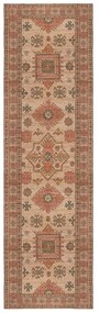 Ručne tkaný koberec s prímesou juty v ružovej a terakotovej farbe 60x230 cm Lana Jute – Flair Rugs