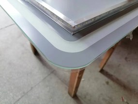 Erga Isabella, LED zrkadlo 100x80cm, 2760 lm, 6500K, predné/zadné osvetlenie, ERG-V01-129-1080-00
