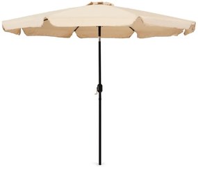 Bestent Záhradný skladací béžový slnečník 350cm BS3479