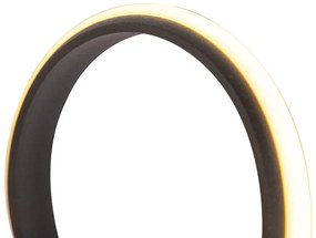 Dizajnové závesné svietidlo čierne stmievateľné vrátane LED veľké - Twisted