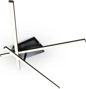 Brilagi - LED stropné svietidlo STRIPES LED/30W/230V čierna