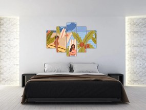 Obraz - Enjoy your life (150x105 cm)