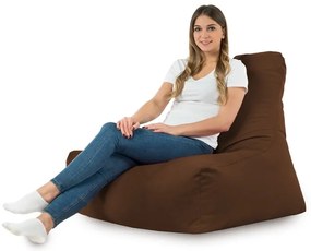 Sedací vak Bali Plyš Farba: Čierny