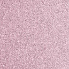 FROTÉ PRESTIERADLO 140X200 CM, VÝŠKA 20 CM PÚDROVO RUŽOVÉ