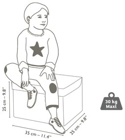 Úložný box na hračky - cestný okruh