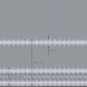 Záclona so systémom FLEX (dvojité spony flex)