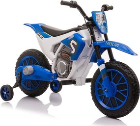 LEAN CARS Elektrická motorka pre deti XMX616 modrá
