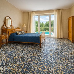 Beaulieu International Group, PVC podlaha - lino Livitex Retro 2791, na mieru, šíře 3m,4m, šedá, filc, chodba / predsieň