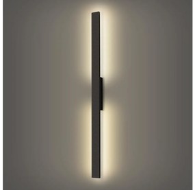 Brilagi - LED vonkajšie nástenné svietidlo LUNA LED/24W/230V 4000K IP65 čierna