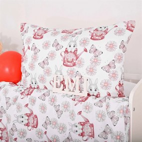 Obliečky detské Zajko EMI: Štandardný set jednolôžko obsahuje 1x 140x200 + 1x 70x90