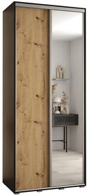 Skriňa 45 Canaris 3 110 čierna/artisan/silver