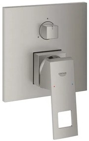 Sprchová a vaňová batéria GROHE EUROCUBE bez podomietkového telesa supersteel 24094DC0, 1 ks