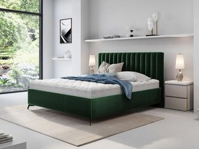 Manželská posteľ s kontajnerom na posteľnú bielizeň Lizubo, Dostupné poťahy: Fresh 13, Rozmer postele: 180x200