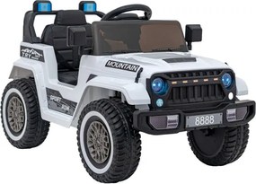 Elektrické autíčko Off Road MOUNTAIN biele