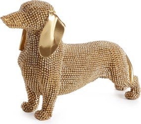 DEKORAČNÁ SOŠKA ELDO 19X6X12 CM ZLATÁ