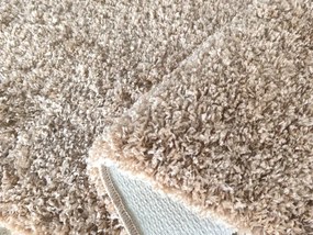 DY Karamelový protišmykový shaggy koberec Camel Rozmer: 60x100 cm