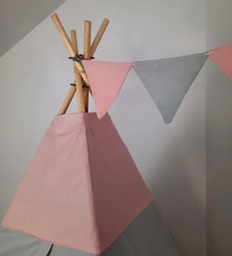 Detský stan Tipi s podložkou v tvare listu
