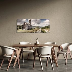 Obraz - Írsky kostol (120x50 cm)