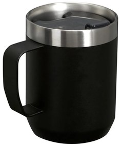Čierny termo hrnček z nehrdzavejúcej ocele 230 ml Stay-Hot Camp Mug Black – Stanley