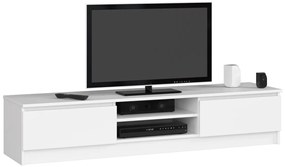 TV stolík Ronon 160 cm biely