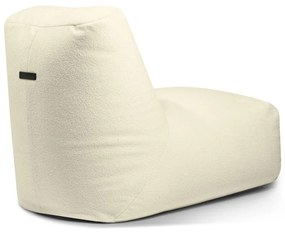 Svetlosivý sedací vak z textílie buklé Tube – SLOWDOWN