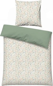 XXXLutz POSTEĽNÁ BIELIZEŇ, zelená, viacfarebná, 155/220 cm - Online Only bytové doplnky - 003808018602