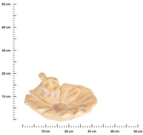Napájadlo pre vtáky Birdy, 16x38 cm, keramika, béžová