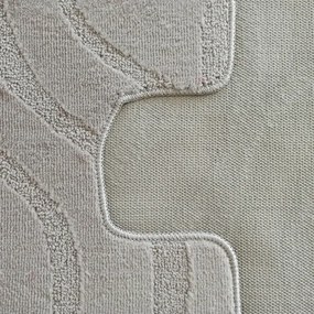 Sada kúpeľňových koberčekov Montana Symphony Sand Grey