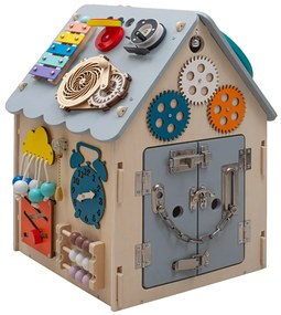 Activity Board Domček LED Montessori Baby Mix