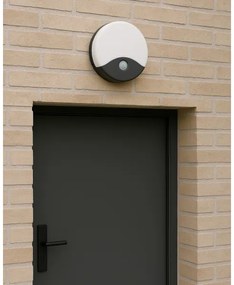 LED vonkajšie nástenné svietidlo s pohybovým senzorom LED/18W/230V IP44 antracit