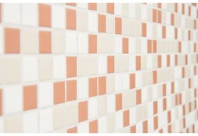 Keramická mozaika BM 600 biela/béžová/hnedá 30,2 x 33 cm