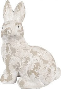 Béžová antik dekoratívna figúrka králik - 29*19*39 cm