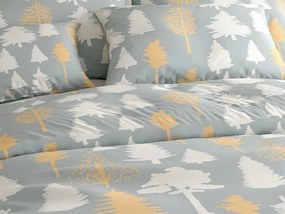 Bavlnené obliečky HOLLY REST sivé Rozmer obliečky: 70 x 90 cm | 140 x 200 cm