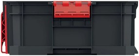 Organizér MODIXX II 51,7 x 33,1 x 13,4 cm čierno-červený