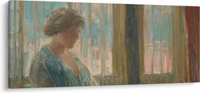 Obraz - Childe Hassam, The New York Window, reprodukcia (120x50 cm)