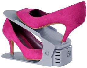 Organizér na topánky sivý