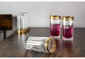 BOHEMIA PRESTIGE DORATO POHÁR 440ML SADA 6 KS