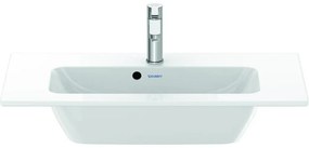 DURAVIT ME by Starck umývadlo do nábytku Compact, s otvorom, s prepadom, 830 x 400 mm, biela matná, 2342833200